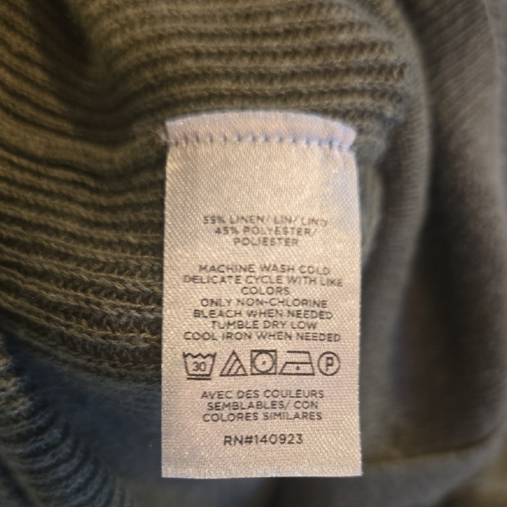 LOFT Women's Sage Green Cardigan - Picture 5 of 7